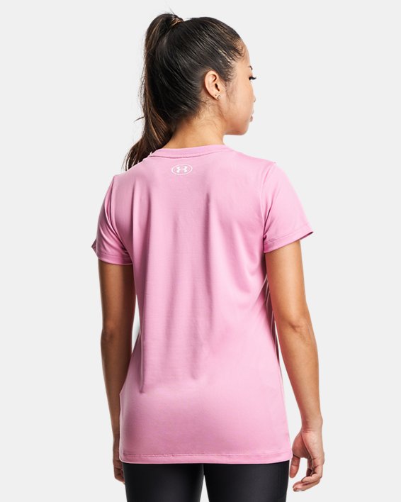 Women's UA Tech™ Graphic T-Shirt, Pink, pdpMainDesktop image number 1